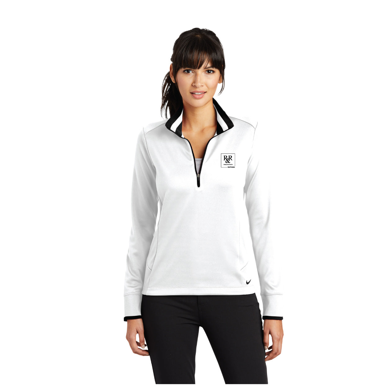 Nike Ladies Dri-FIT 1/2-Zip Cover-Up