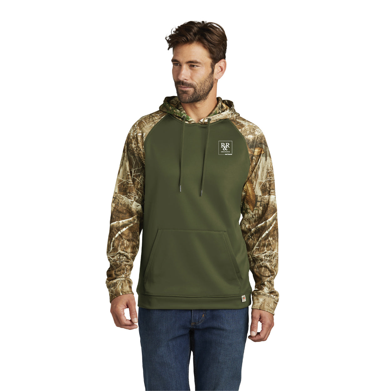 Russell Outdoors™ Realtree® Performance Colorblock Pullover Hoodie