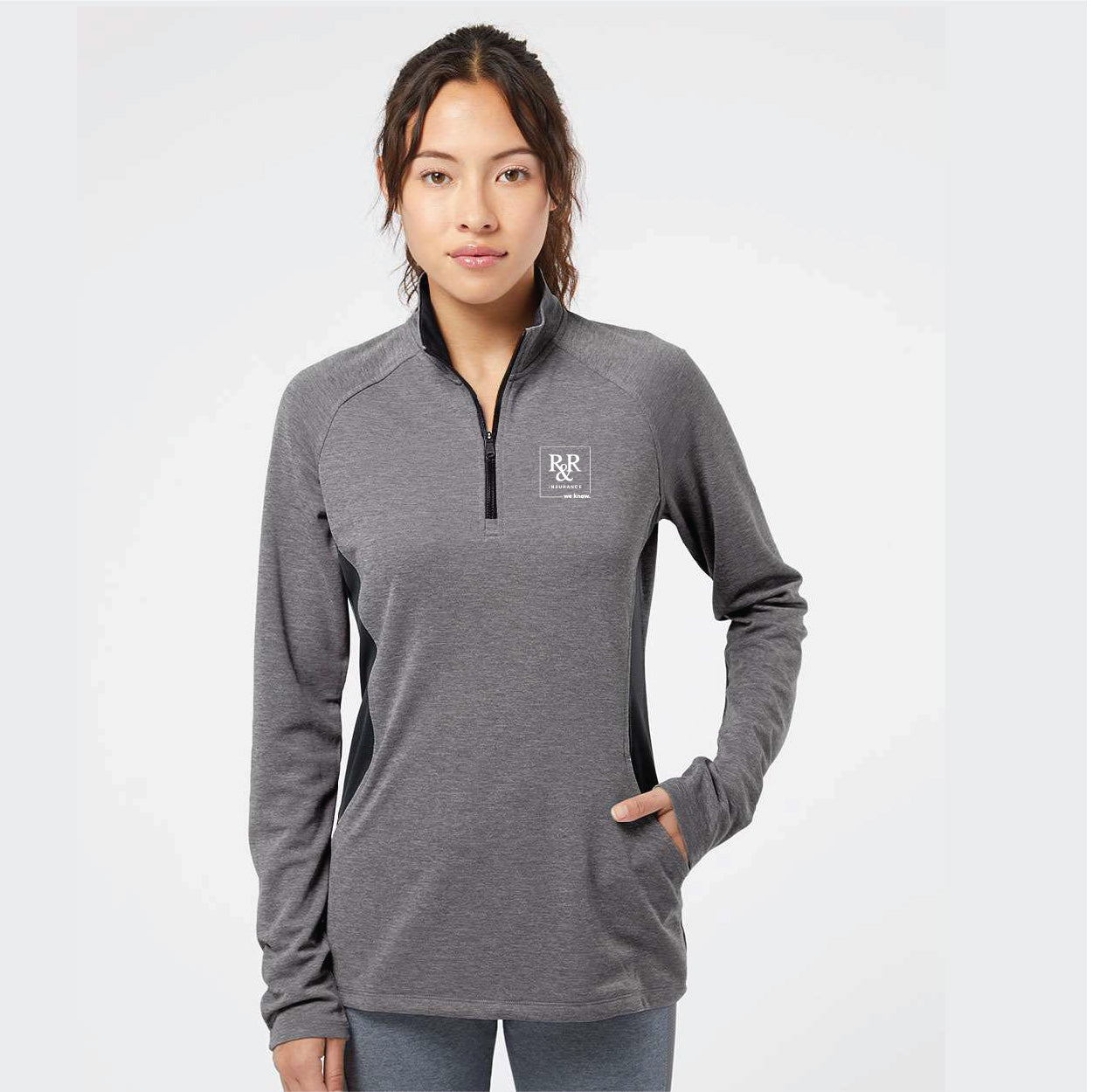 Adidas Women's Lightweight Quarter-Zip Pullover