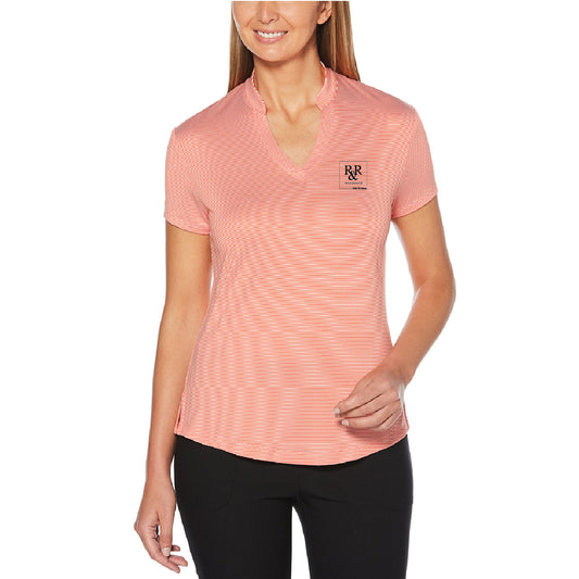 Callaway Ladies Fine Line Stripe Polo