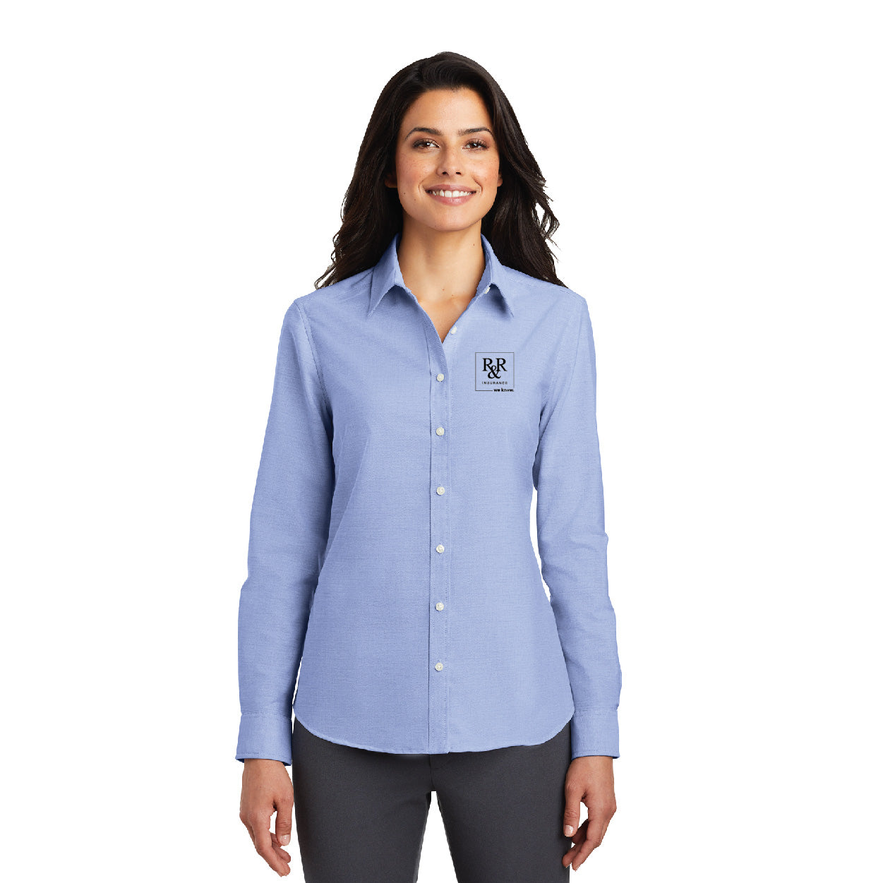 Port Authority® Ladies SuperPro™ Oxford Shirt