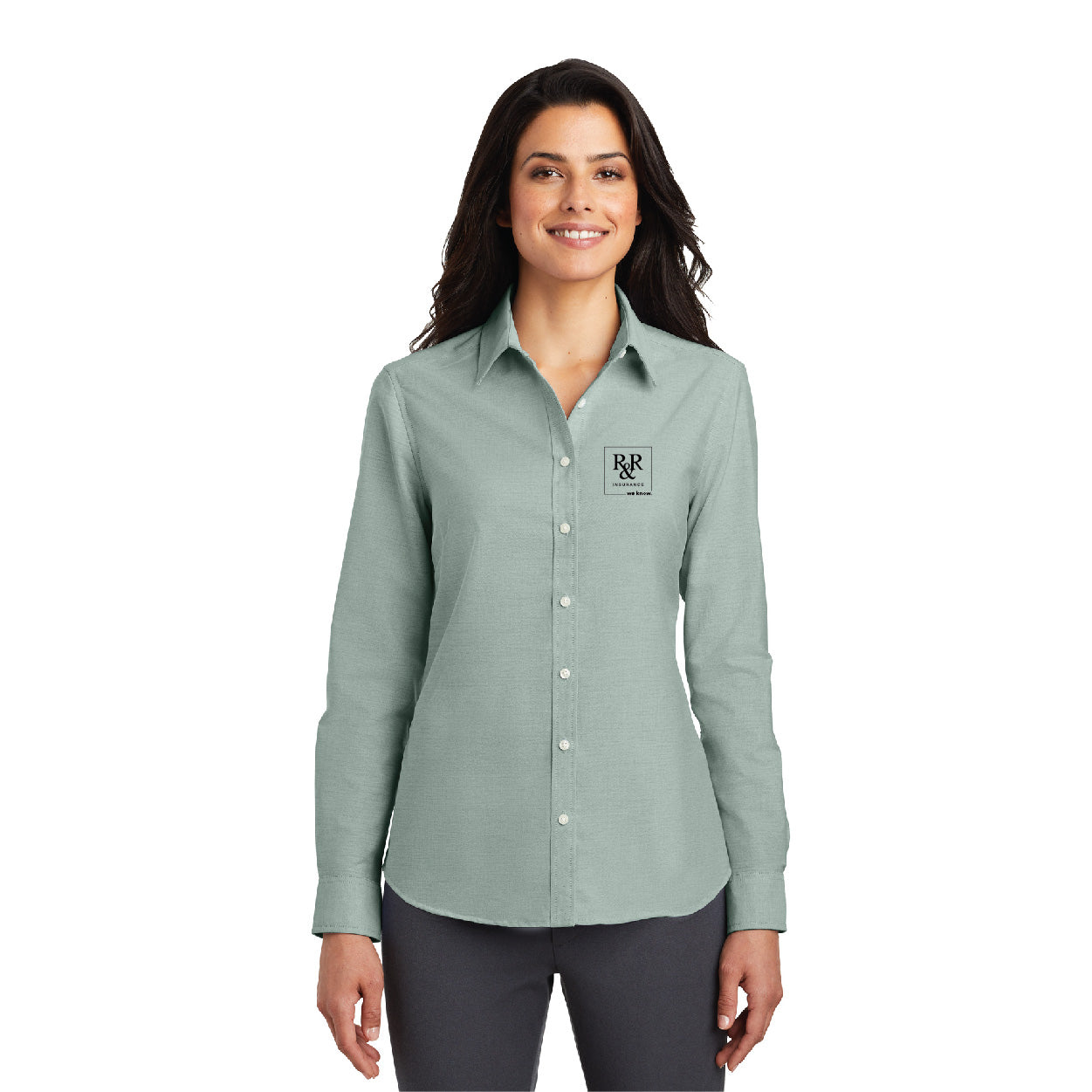 Port Authority® Ladies SuperPro™ Oxford Shirt