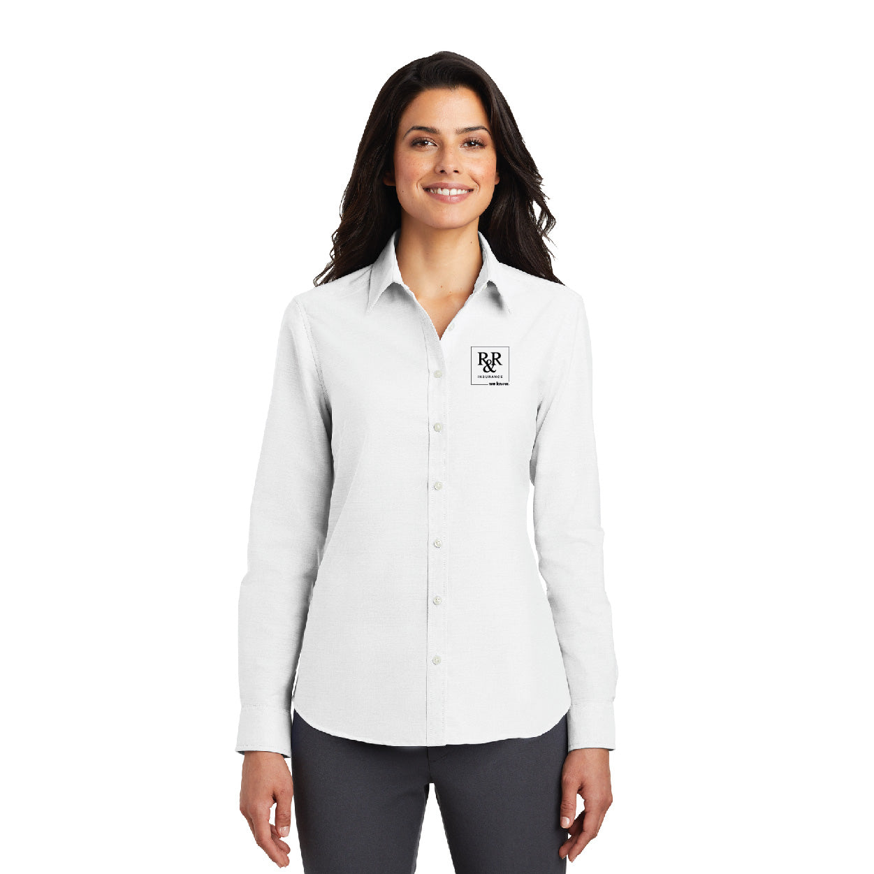 Port Authority® Ladies SuperPro™ Oxford Shirt